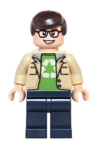 Leonard Hofstadter Minifigure - Leonard Hofstadter from The Big Bang Theory - idea014
