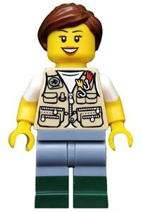 Fisherwoman Minifigure - idea030