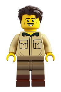 Paleontologist Minifigure - idea063