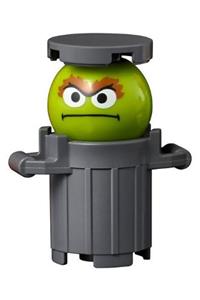 Oscar the Grouch Minifigure - Oscar the Grouch from Sesame Street - idea078