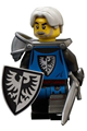 Male Black Falcon wearing pearl dark gray armor - idea085