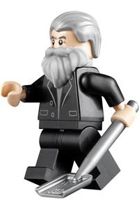 Old Man Marley Minifigure - Old Man Marley from Home Alone - idea103