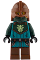 Female Kraken Warrior wearing a reddish brown helmet - idea234