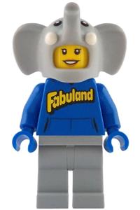 Elton Elephant Costume Girl - idea238