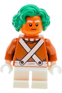 Male Oompa Loompa Minifigure - Oompa Loompa Male - idea250