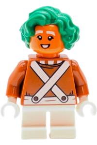 Female Oompa Loompa Minifigure - Oompa Loompa Female - idea251