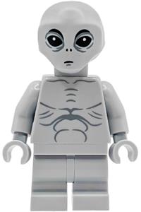 Gray Alien Colonist Minifigure - Gray alien (colonist) - idea288