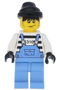 Xtreme Stunts Brickster Henchman - Xtreme Stunts Brickster Henchman with Medium Blue Overalls #2 - ixs007