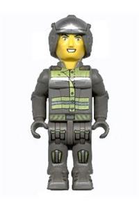 Res-Q (Junior-Figure) with Open Faced Helmet without Sunglasses js018