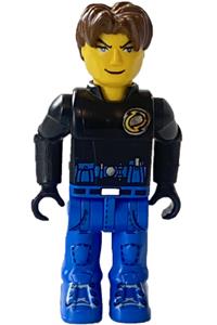 Jack Stone - Jack Stone with black jacket, blue Legs - js028