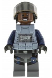 ACU Trooper male with vest, reddish brown head and moustache jw013