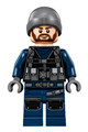 Guard wearing a ski beanie - jw018