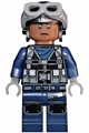 Guard wearing an aviator cap with goggles - jw043