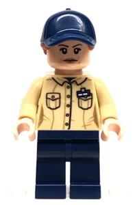 Park Worker Minifigure - Female park worker - jw045