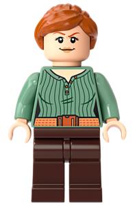 Claire Dearing Minifigure - Claire Dearing in a sand green shirt - jw052