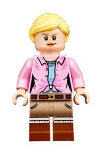 Ellie Sattler Minifigure - Ellie Sattler - Ponytail and Swept Sideways Fringe - jw056
