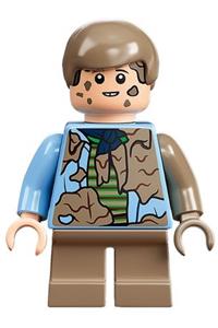 Tim Murphy Minifigure - Tim Murphy with dirt stains - jw099