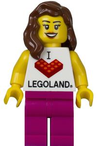LEGOLAND Park Female, I Brick LEGOLAND Top llp001