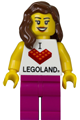 LEGOLAND Park Female, I Brick LEGOLAND Top - llp001