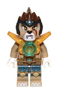 Longtooth Minifigure - Longtooth wearing armor - loc012