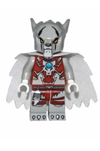 Worriz Minifigure - Worriz wearing a cape - loc016