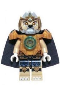 Lagravis Minifigure - Lagravis wearing heavy armor - loc041