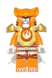 Tormak Minifigure - Tormak wearing an orange outfit - loc073