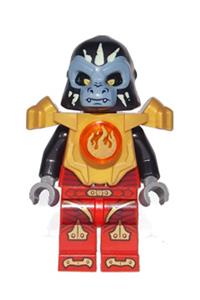 Gorzan Minifigure - Gorzan - Fire Chi - loc091