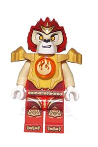 Laval Minifigure - Laval wearing fire Chi with heavy armor - loc093