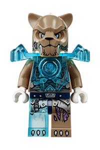 Strainor Minifigure - Strainor wearing heavy armor - loc099