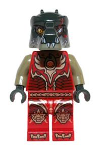 Cragger Minifigure - Cragger - Fire Chi - loc103