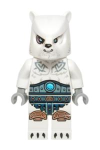 Ice Bear Warrior Minifigure - Ice Bear Warrior 1 - loc119