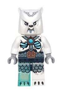 Ice Bear Warrior Minifigure - Ice Bear Warrior 2 - loc120