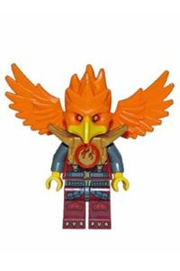 Frax Minifigure - Frax - Dark Red Legs - loc144
