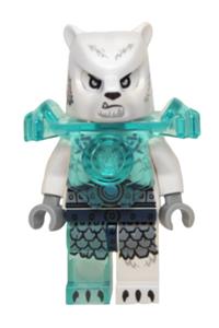 Icepaw Minifigure - Icepaw wearing heavy armor - loc156