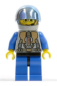 LoM Assistant Minifigure - Life on Mars assistant with a large visor - lom014