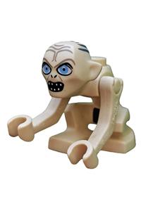 Gollum Minifigure - Gollum with wide eyes - lor005