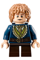 Bilbo Baggins wearing a dark blue coat - lor093