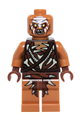 Bald Gundabad Orc with white forehead paint - lor110