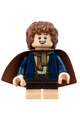 Peregrin Took (Pippin) - reddish brown cape, light nougat feet - lor123