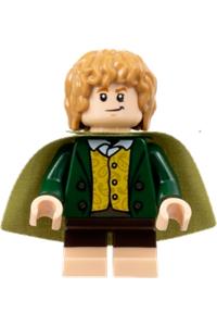 Meriadoc Brandybuck (Merry) - Meriadoc Brandybuck (Merry) with medium nougat hair and light nougat feet - lor124