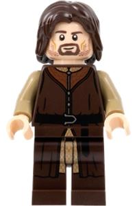 Aragorn Minifigure - Aragorn with dark brown legs - lor129