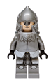 Soldier of Gondor with a light nougat head and dark tan eyebrows - lor156