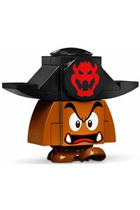 Pirate Goomba - Angry Pirate Goomba with an open mouth - mar0083