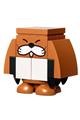 Monty Mole - Face on 1 x 2 Brick - mar0126