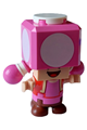 Toadette with a light bluish gray hinge top plate - mar0138