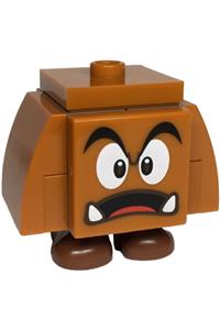 Goomba - A surprised Goomba with a 2x2 jumper base - mar0192