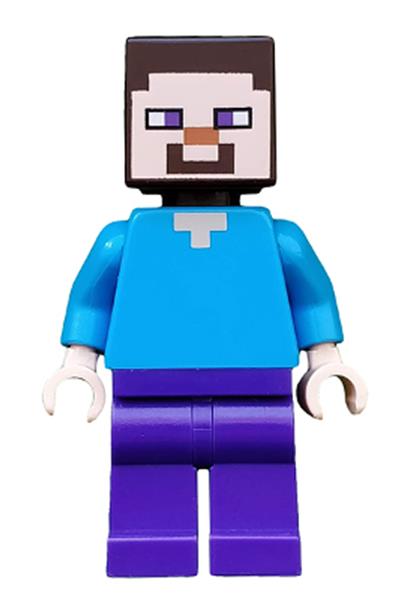 LEGO Minecraft Steve Minifigure (min009) with Sword 21166 21147 21113 21167