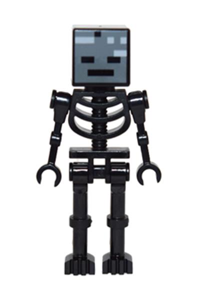 LEGO MINECRAFT WITHER SKELETON MINIFIGURE min025 USED w/SWORD