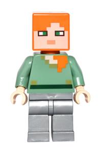 Alex Minifigure - Alex with flat silver legs - min026